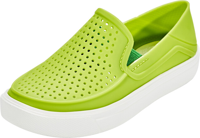 volt green crocs